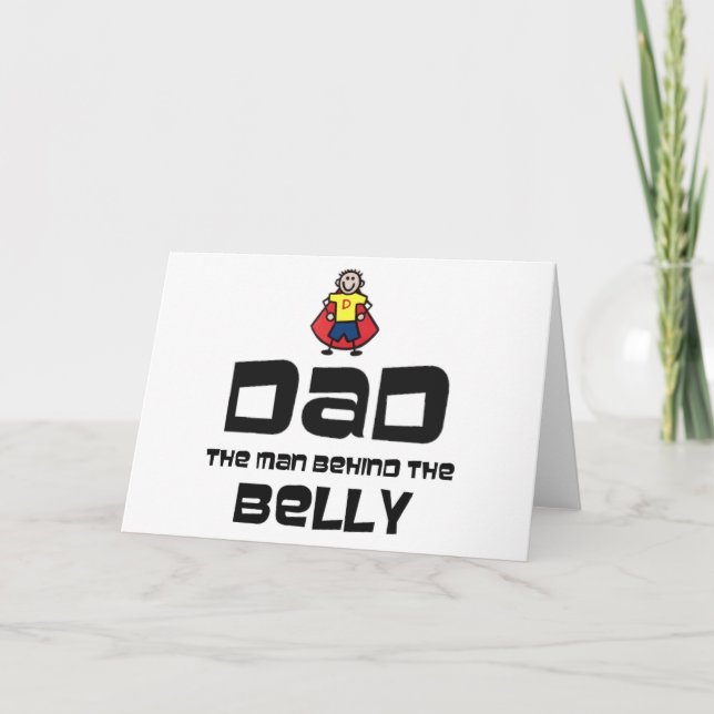 Pappa, mannen bakom Belly Kort (Framsida)