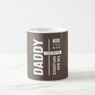 Pappa, mannen, det dåliga inflytandet Far Gift Kaffemugg