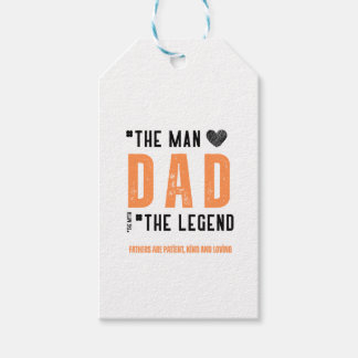 "Pappa: Mannen, legenden - Fars dag Presentetikett