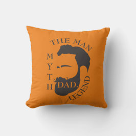 Pappa mannen, myten, den förklarande orangen kudde