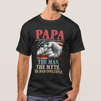 Pappa, mannen, myten, det dåliga inflytandet från t shirt