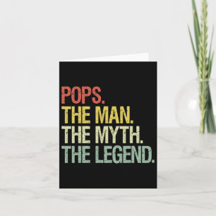 Pappa Mannen Myten Legenden Fars Present  Kort