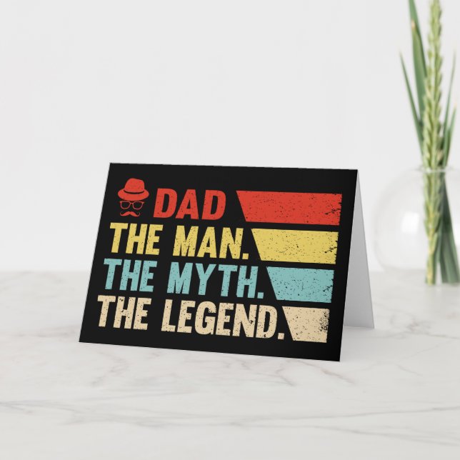 Pappa. Mannen, Myten, Legenden. Kort (Framsida)