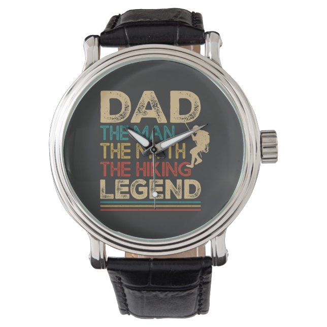 Pappa Mannen Myten Legenden om Vandring Armbandsur (Framsida)