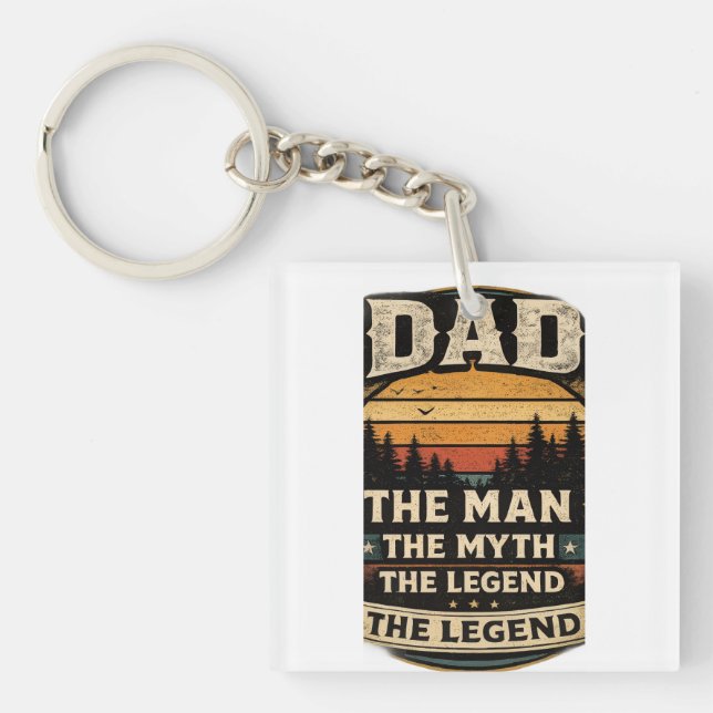 Pappa Mannen Myten Legenden Rolig Fader Telefon (Framsidan)