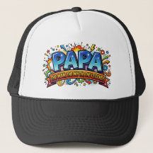 Pappa Mannen Myten Legenden Rolig Tecknad Retro