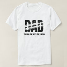 Pappa Mannen Myten Legenden T-Shirt