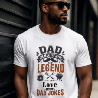 Pappa Mannen Myten Legenden T Shirt