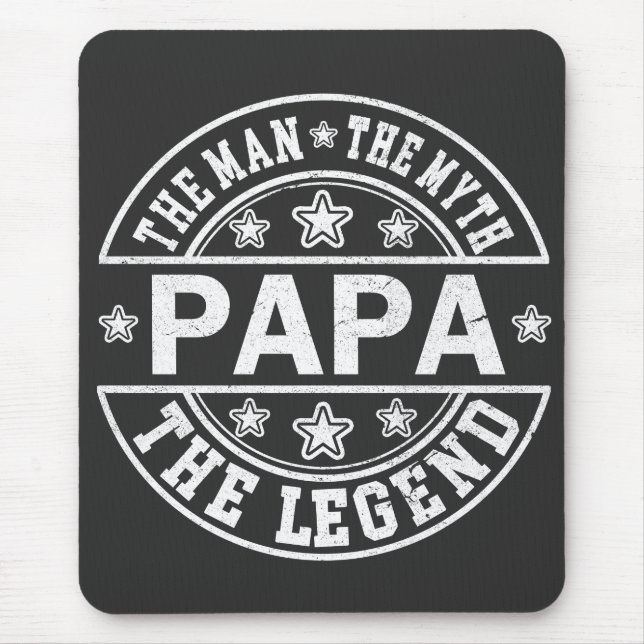 Pappa, mannen, myten om Far-dagen Musmatta (Framsidan)