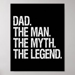 Pappa mannen myten om Far-gåvan av legend Poster