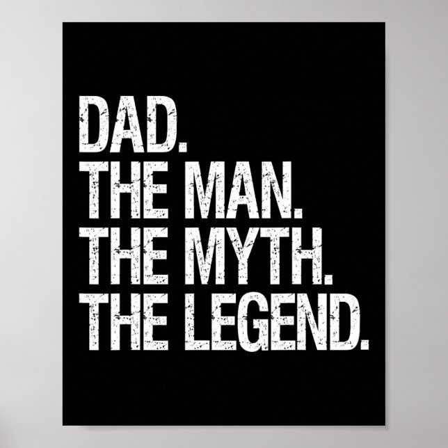 Pappa mannen myten om Far-gåvan av legend Poster (Framsidan)