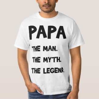 Pappa Mannen. Myth. Förklaringen. T-shirt