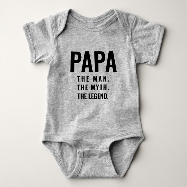 PAPPA. Mannen. MYTH. JURIDISKA. T Shirt (Framsida)