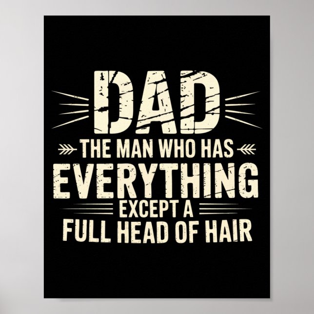 Pappa mannen som har allt utom en full hårdax poster (Framsidan)