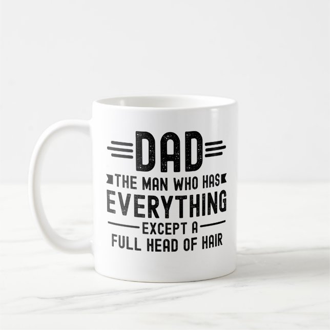 Pappa mannen som har allt utom en full hårdisk  kaffemugg (Vänster)