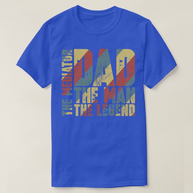 Pappa människan, medlaren, förklaringen t shirt (Design framsida)