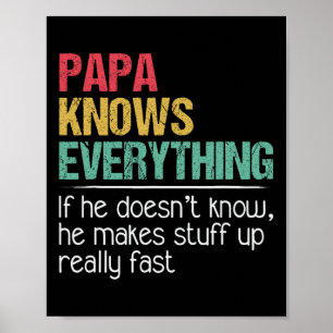Pappa människan, myten, den byska påverkan han kän poster