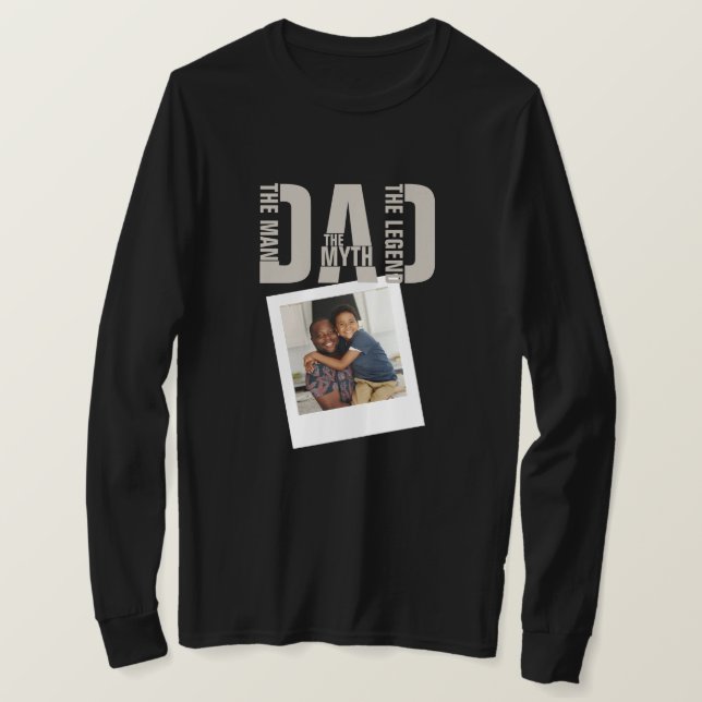 Pappa människan, myten, förklaringen t shirt (Design framsida)