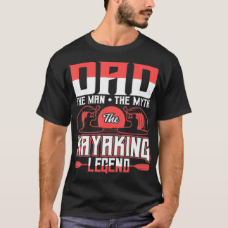 Pappa människan, myten, kayakande skuldsättning  t shirt
