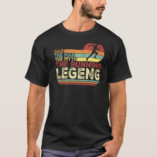 Pappa människan myten om den löpande Springerna Pa T Shirt