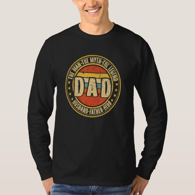 Pappa människan, myten om Make Fathe Fathe, Legend T Shirt (Framsida)