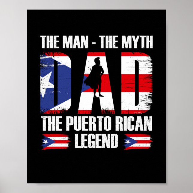 Pappa människan myten om puerto Rican Legend Poster (Framsidan)