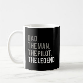 Pappa människan, piloten, piloten, Far, flyget, G. Kaffemugg