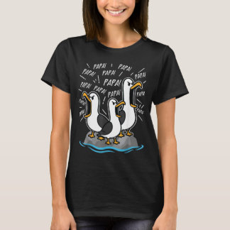 Pappa Måsen Rolig Pappa Måsen Fars Dag Humor T Shirt