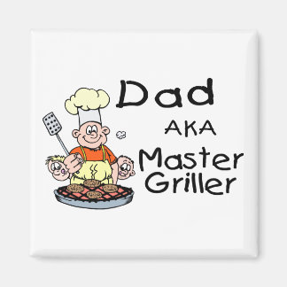 Pappa Master Griller Magnet