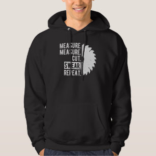 Pappa Mät Skär den svenska Handymannen Far-dagen Hoodie