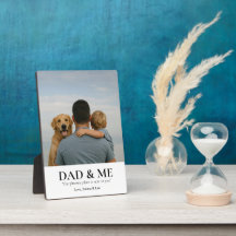 Pappa & Me | Cute Fars dag Photo Modern Keepsaké