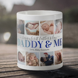 "Pappa & Me" First Fars dag Photo Coffee Mugg