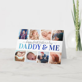 "Pappa & Me" First Fars dag Photo Kort