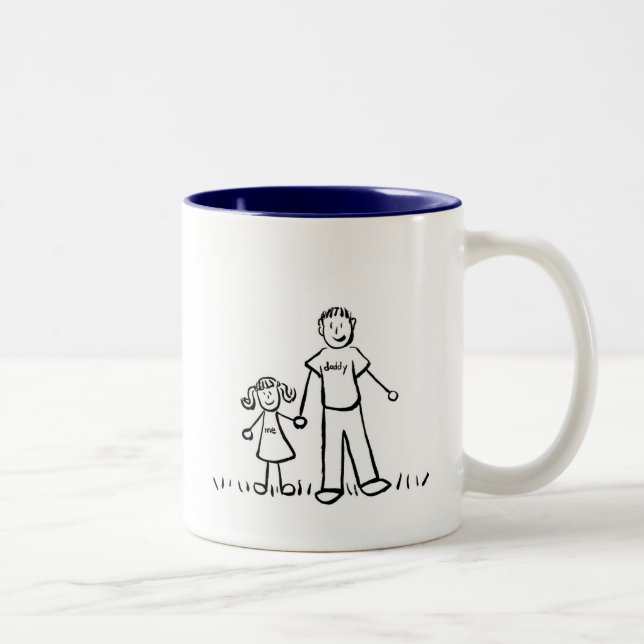 Pappa & Me Mugg (Teckning utan titel) (Höger)