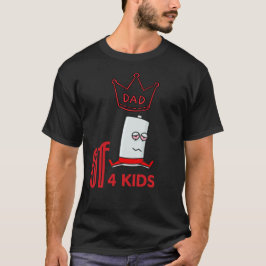 pappa med 4 barn T-Shirt