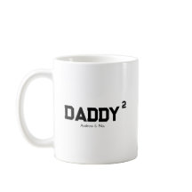Pappa med anpassade barnnamn