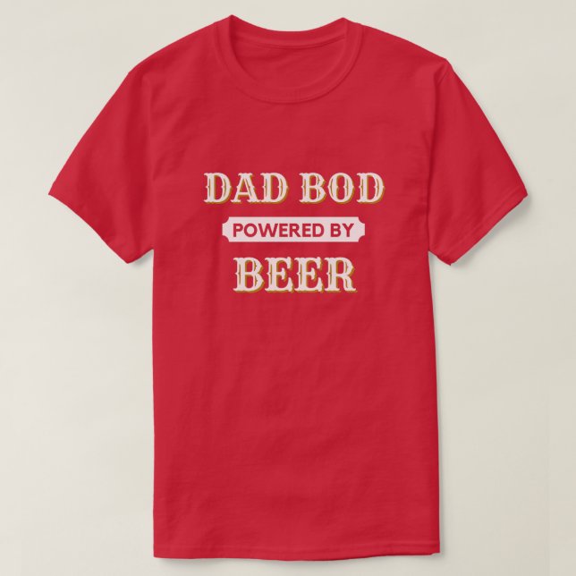 Pappa med ben från Beer T-Shirt (Design framsida)