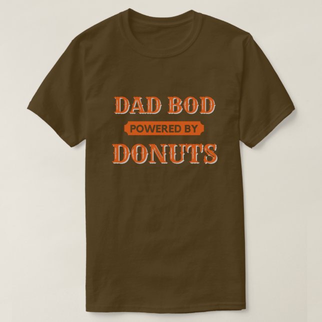 Pappa med blod från Donuts T-Shirt (Design framsida)