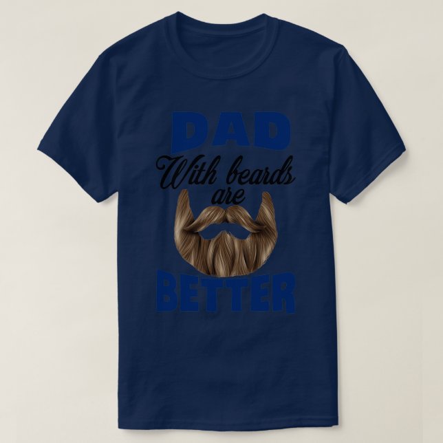 Pappa med boskap är bättre i Fars dag T Shirt (Design framsida)