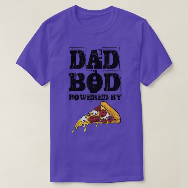 Pappa med Pizza Graphic-stift Pappa  T Shirt (Design framsida)