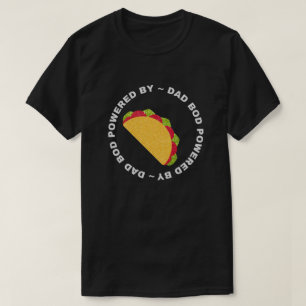 Pappa med Tacos Glitter T-Shirt i drift