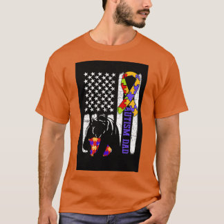 Pappa-medvetandegrad Björnband Mamma Amerikanska F T Shirt