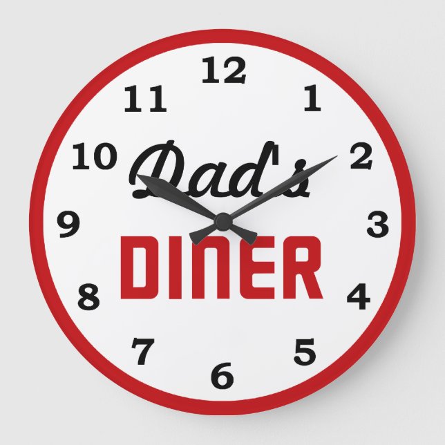 Pappa Middag Stor Klocka (Framsida)