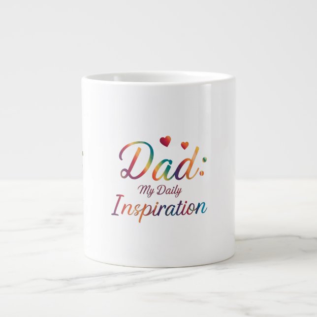 Pappa: Min Dagliga Inspiration - Special Jumbo Mug Mugg (Framsidan)