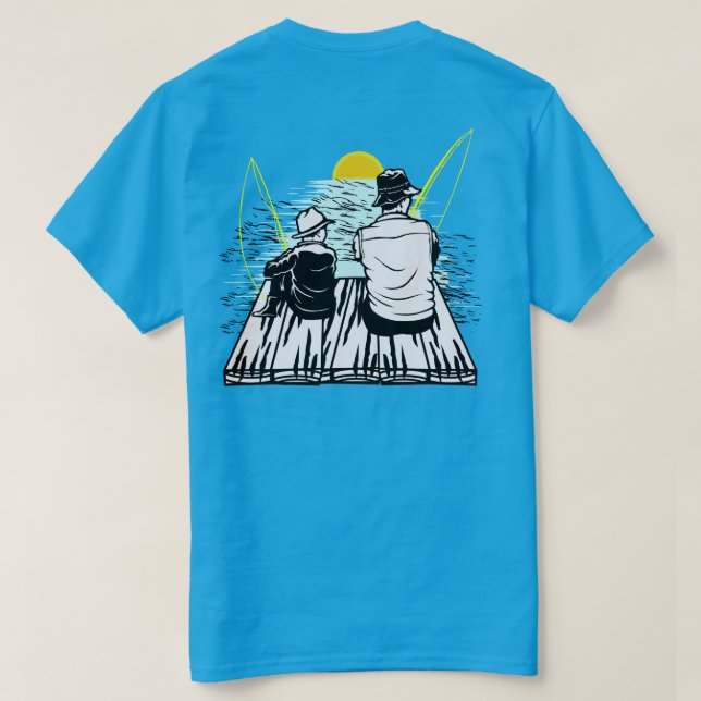 Pappa: Min första bästa vän T Shirt (Design baksida)