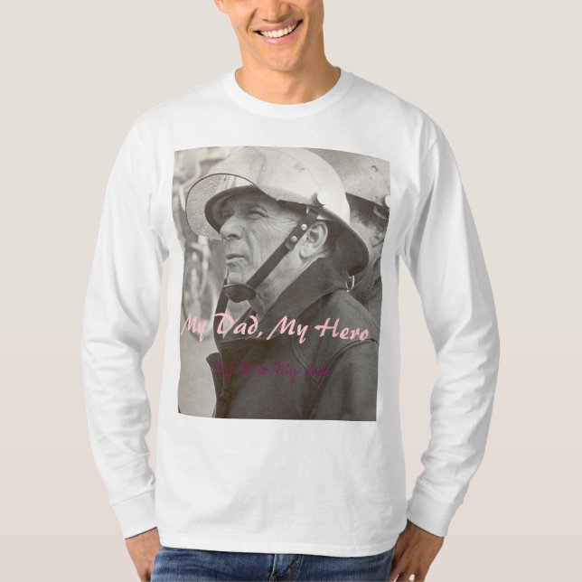 Pappa min hjälte, min pappa, min pappa, min hjälte tee (Framsida)