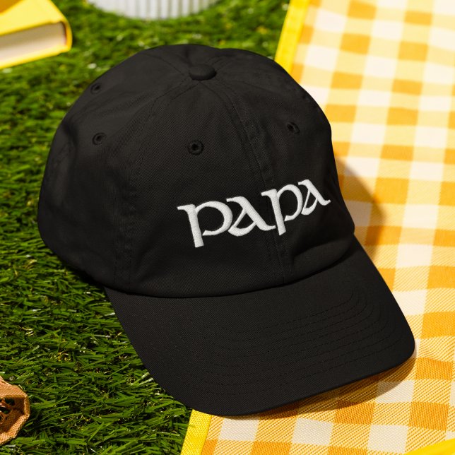 Pappa Modern Broderad Present Till Honom Keps (Skapare uppladdad)