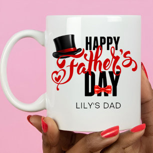 Pappa Modern Fars dag Grandpa-pappa Kaffemugg