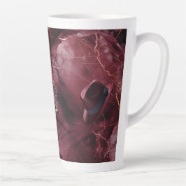 Pappa Moody Music Eggplant Fedora Ceramic Latte Mu