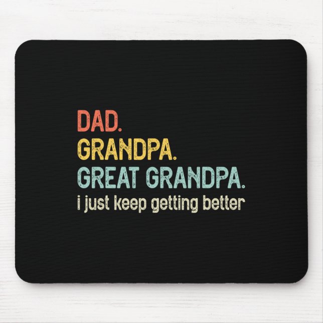 Pappa morfar, Underbar morfar... Jag Behållor bara Musmatta (Framsidan)